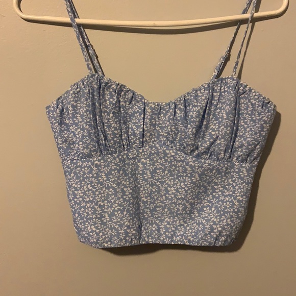 Princess Polly Tops - Princess Polly Tiarnie Top Blue